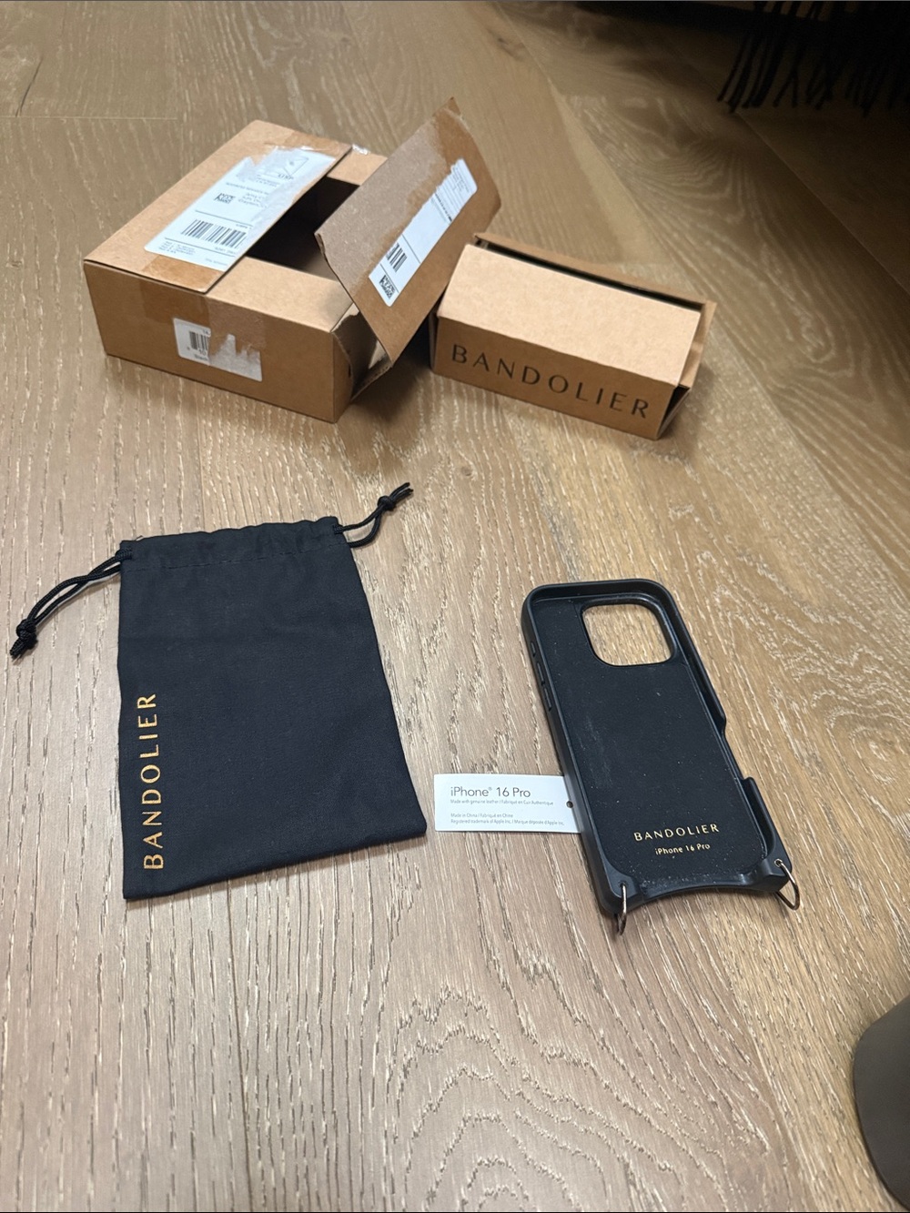 Bandolier phone case I6 pro I phone case only